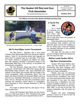The Quaker Hill Rod and Gun Club Newsletter