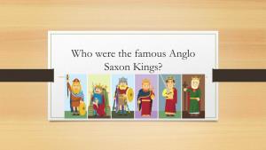 Anglo-Saxon Kings