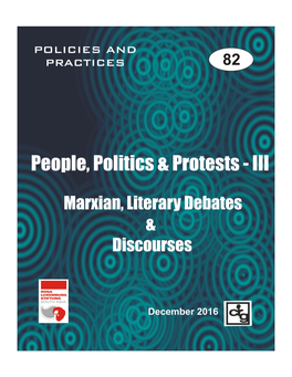 Marxian Literary Debates and Discourses (PP82)