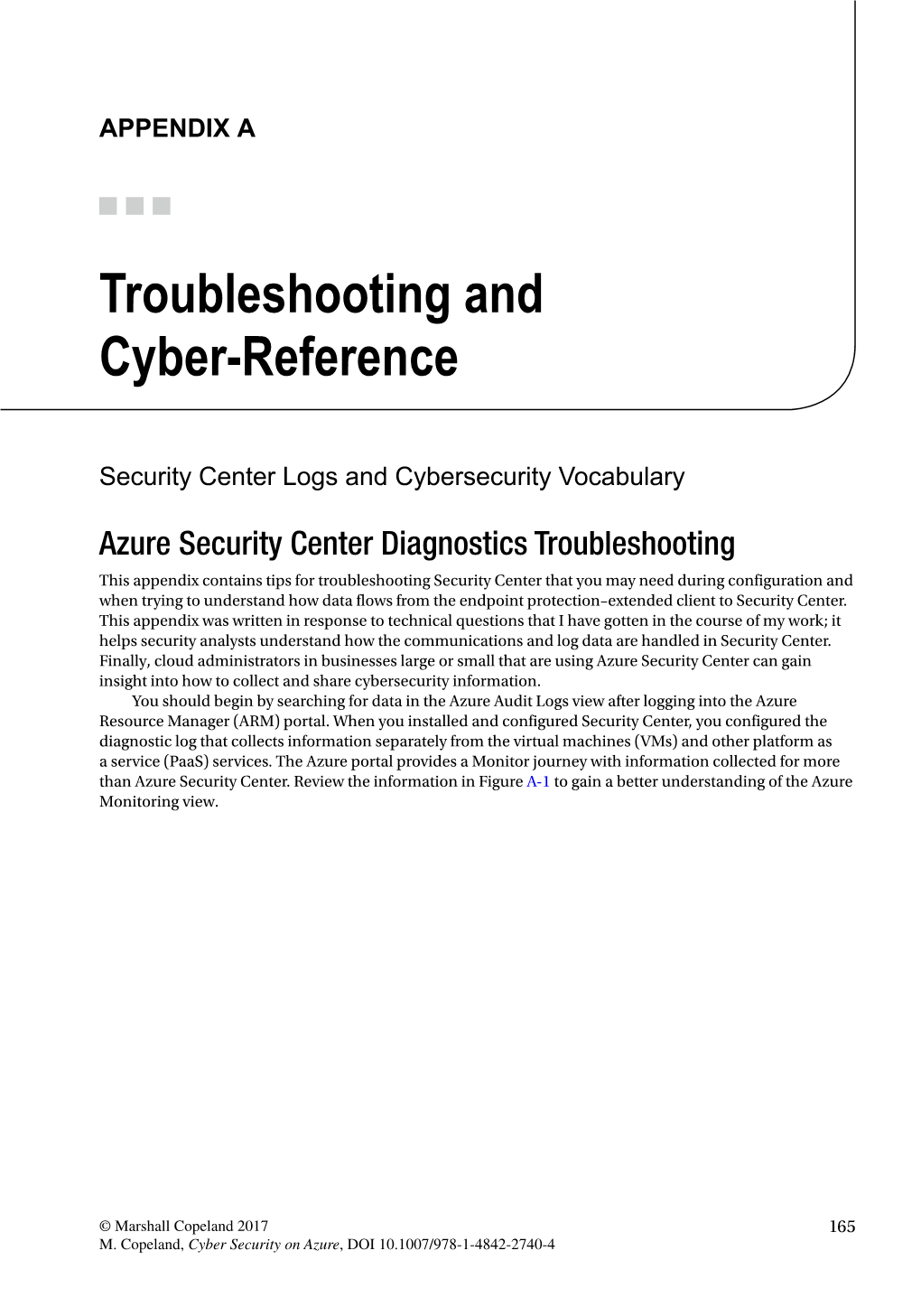 Troubleshooting and Cyber-Reference