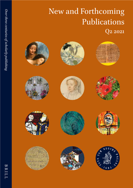 New and Forthcoming Publications Q2 2021 Contents