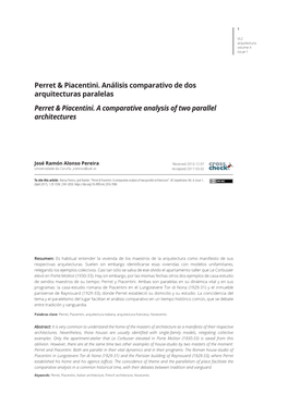 Perret & Piacentini. Análisis Comparativo De Dos Arquitecturas Paralelas Perret & Piacentini. a Comparative Analysis Of