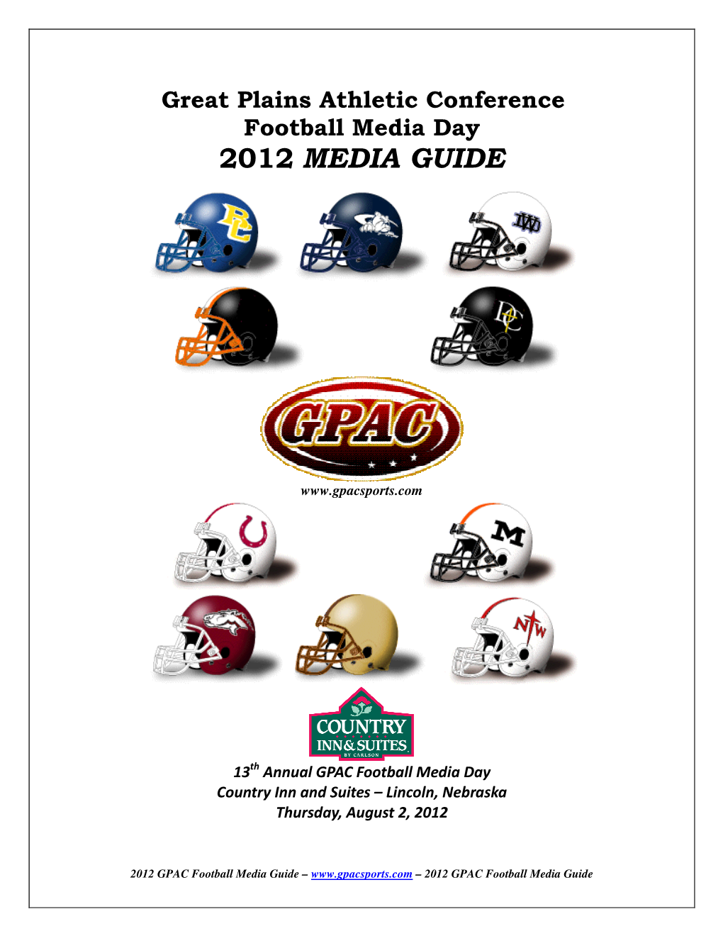 2012 Media Guide