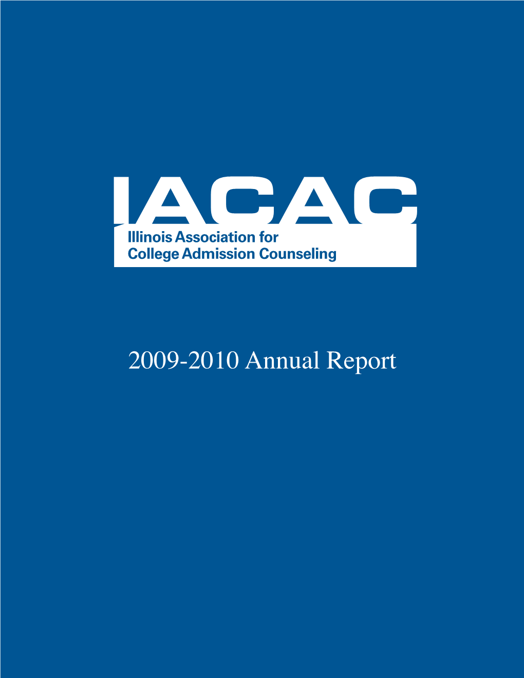 IACAC Annual Report 2009-2010