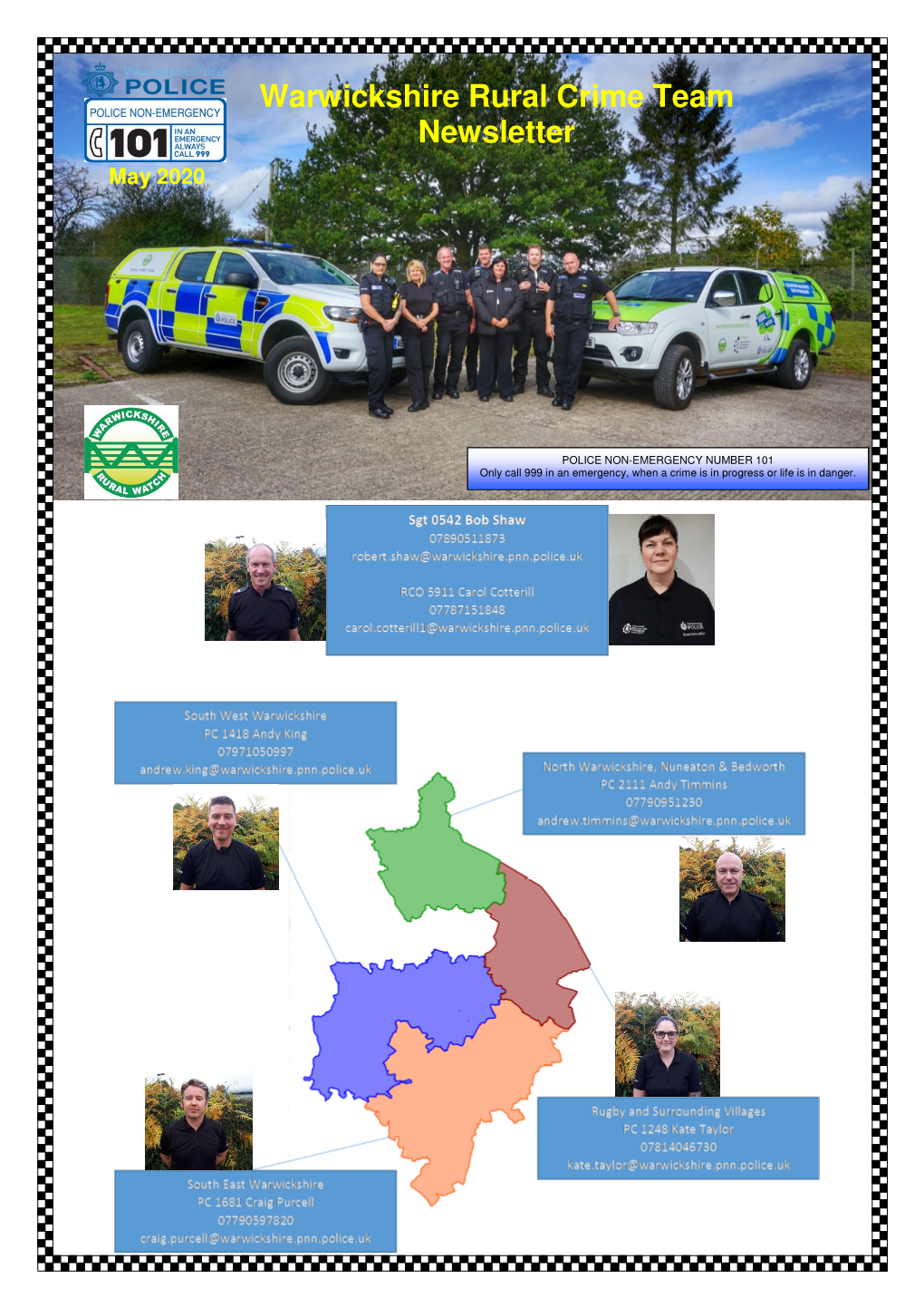 Warwickshire Rural Crime Team Newsletter