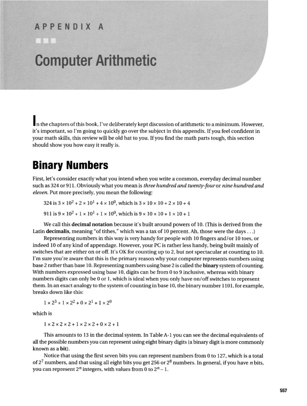 Computer Arithmetic