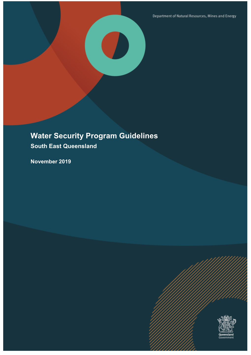 Water Security Program Guidelines. South East Queensland