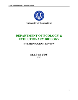Department of Ecology & Evolutionary Biology
