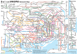 Major Railway and Subway Route Map: Metropolitan Area(Quick Reference )