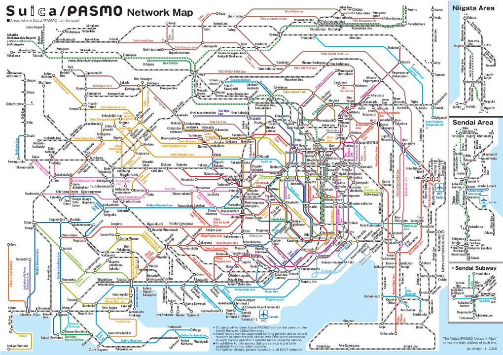 Major Railway and Subway Route Map: Metropolitan Area(Quick Reference ...