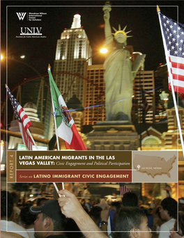 Latin American Migrants in the Las Vegas Valley: Civic Civic Valley: Vegas Las the in Migrants American Latin