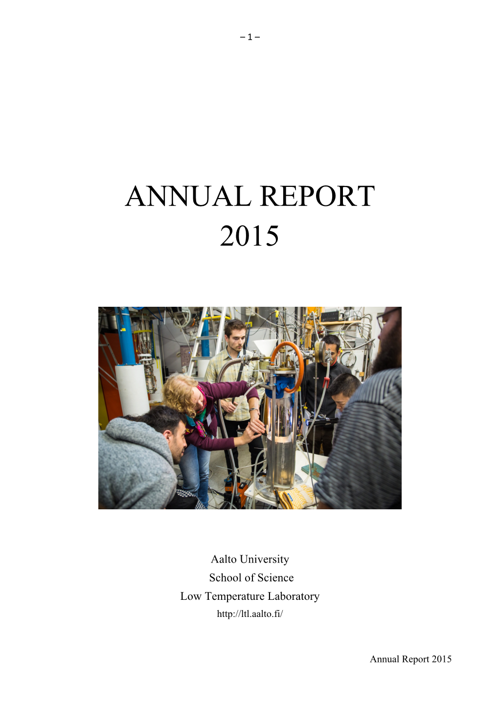 LTL Annual Report 2015 161107