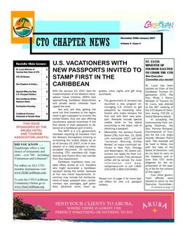 CTO CHAPTER NEWS Volume 6 Issue 4
