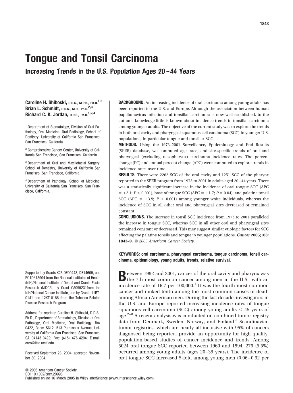 Tongue-And-Tonsil-Carcinoma.Pdf