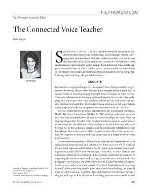 The Connected Voice Teacher