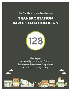 Transportation Implementation Plan