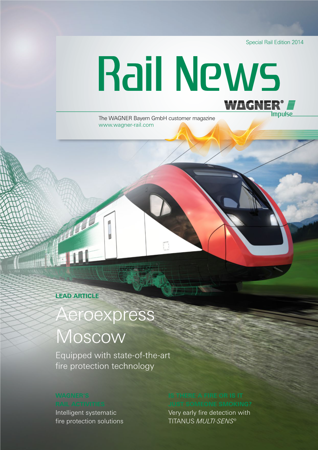 Aeroexpress Moscow Equipped with State-Of-The-Art Fire Protection Technology