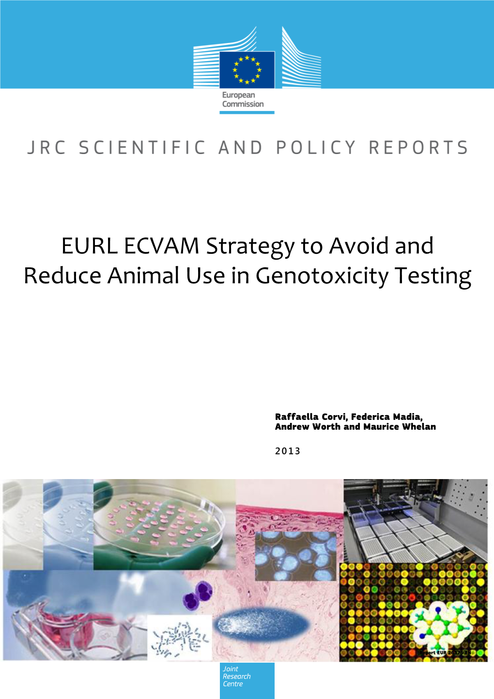 EURL ECVAM Strategy to Avoid and Reduce Animal Use in Genotoxicity Testing