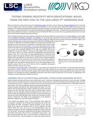 Testing General Relativity with Gravitational Waves from the First Half of the Ligo-Virgo 3Rd Observing Run