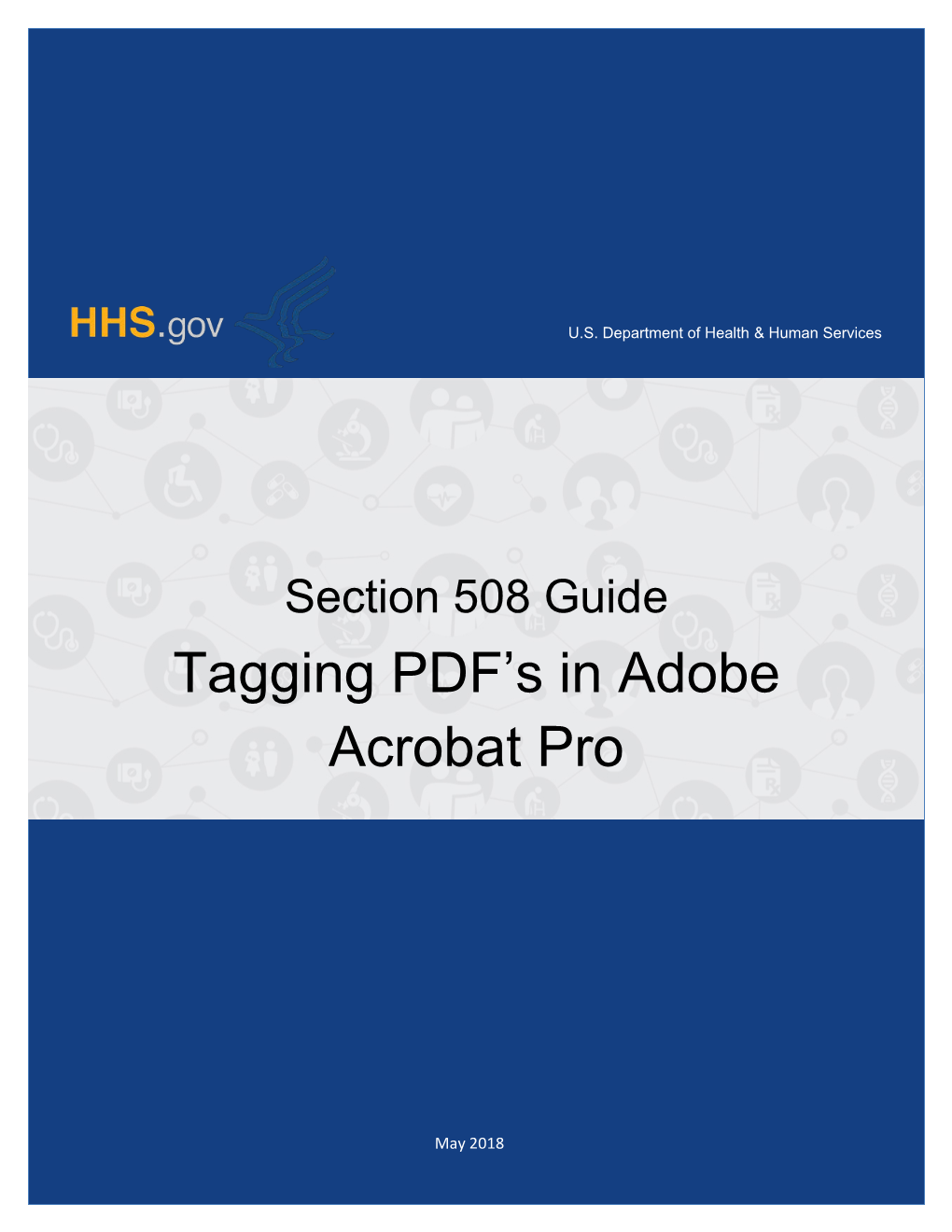 Section 508 Guide Tagging PDF's in Adobe Acrobat