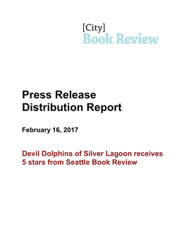 Press Release Distribution Report