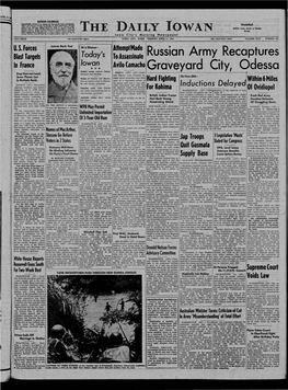 Daily Iowan (Iowa City, Iowa), 1944-04-11