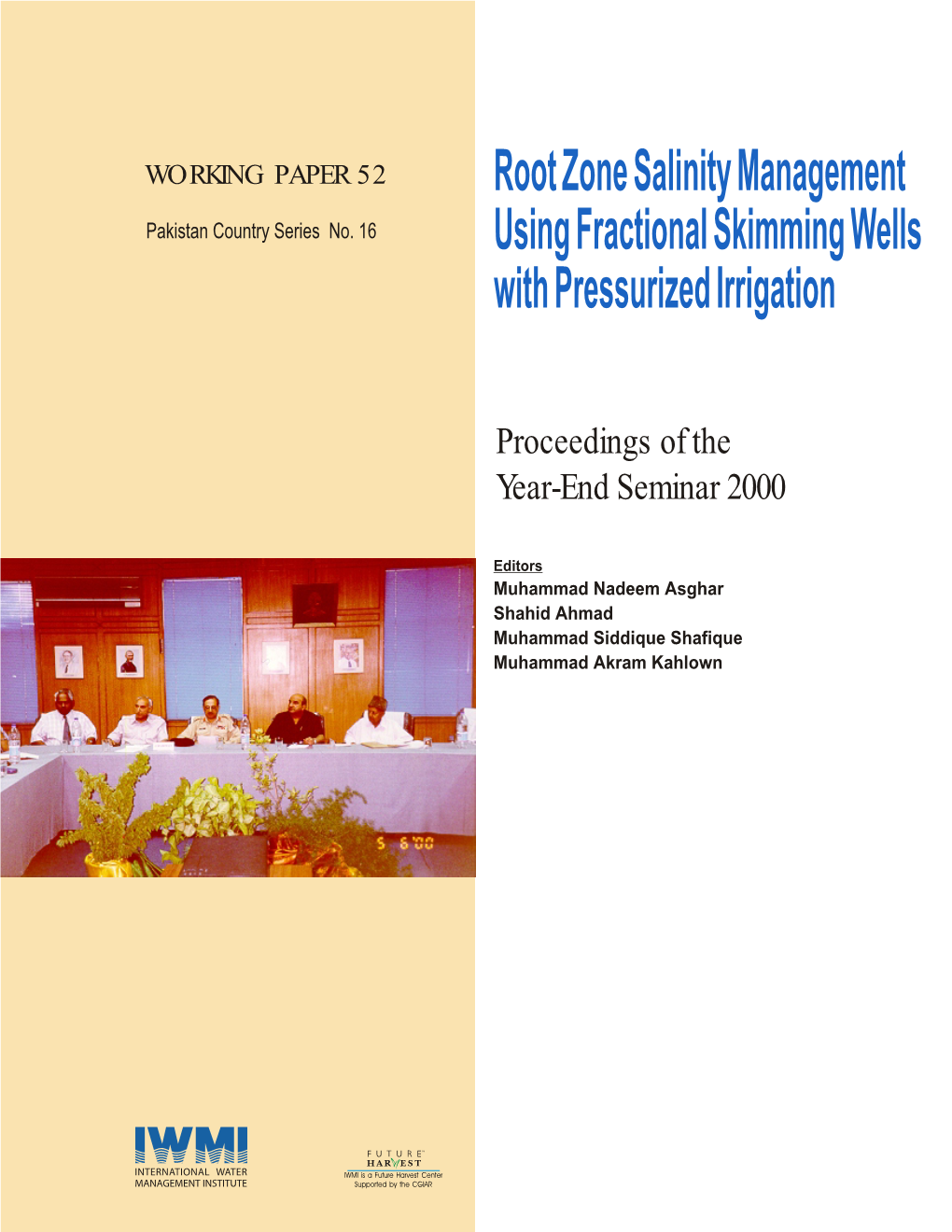 Proceedings 2000 Cover