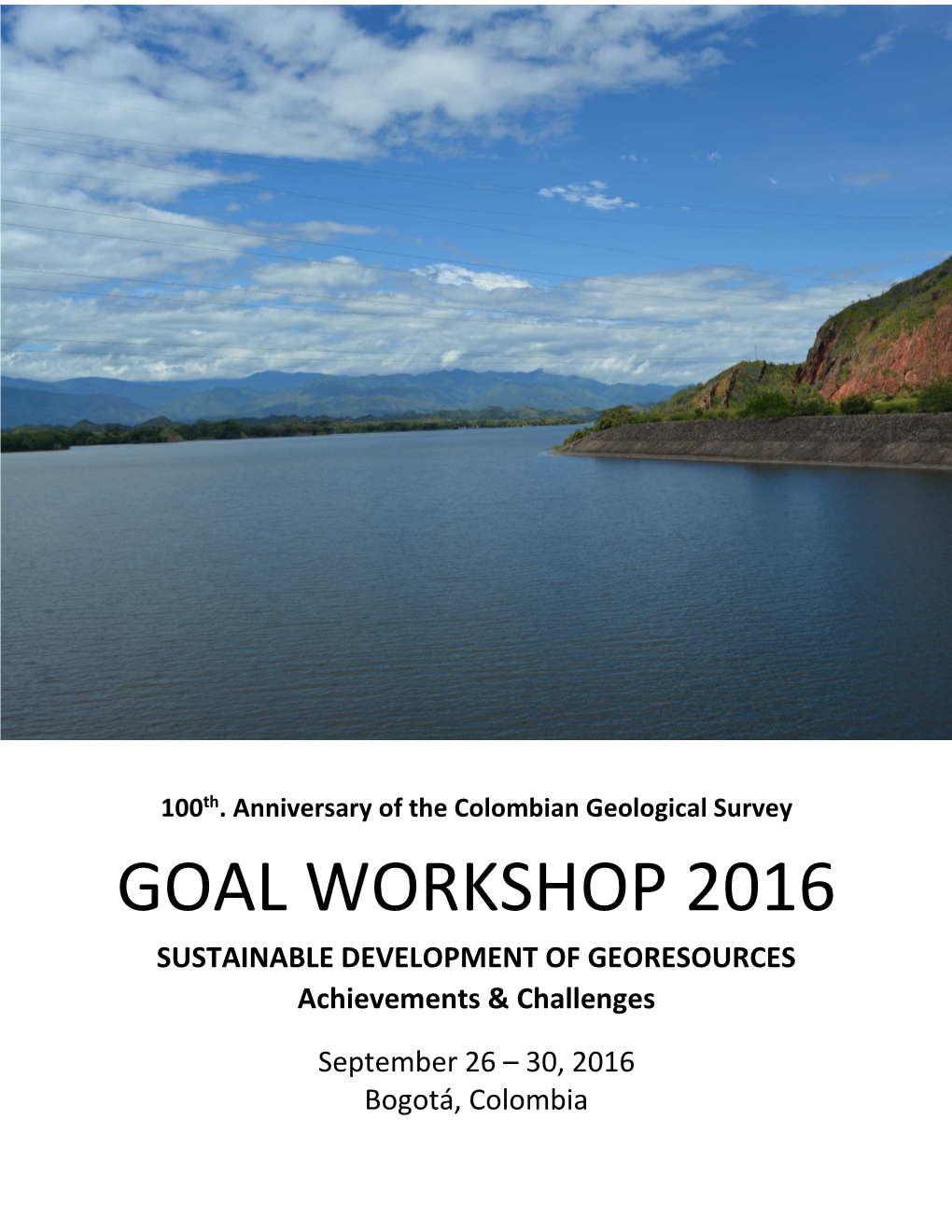Goal Workshop 2016