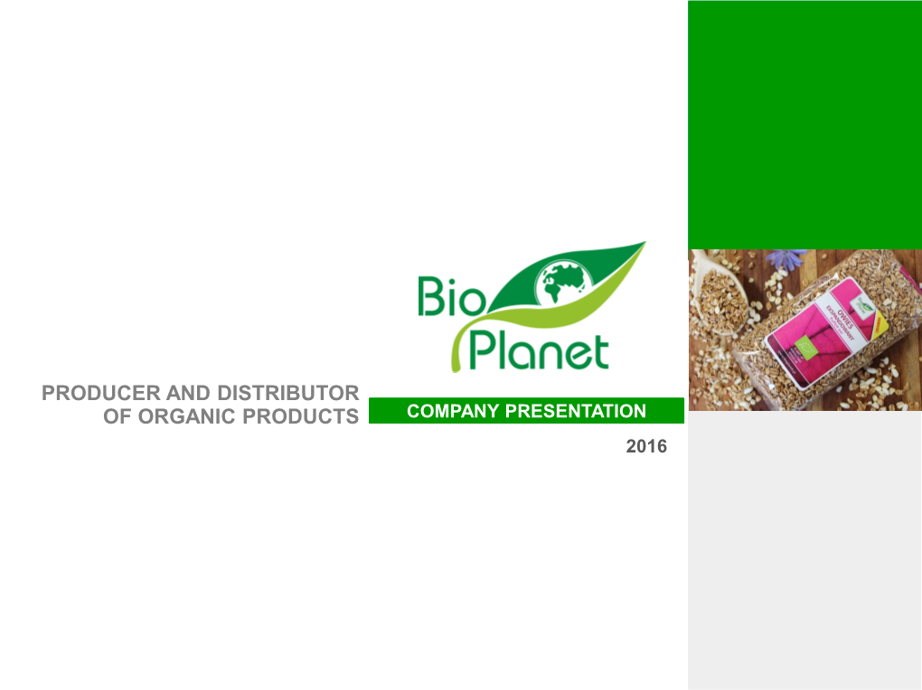 Bio Planet’S Range of Products 10