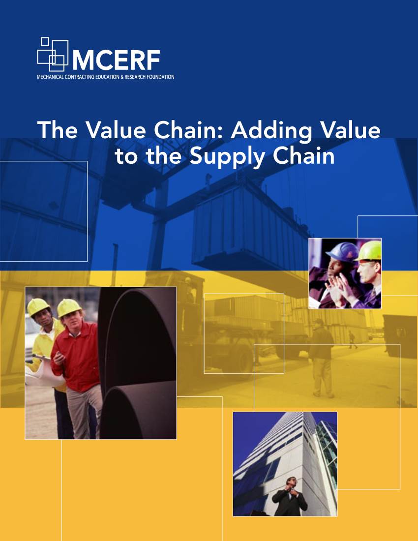 Adding Value to the Supply Chain Table of Contents