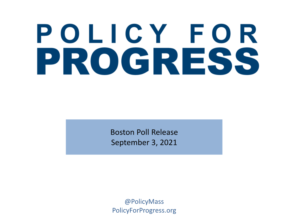 Mass. Voter Views of Transportation