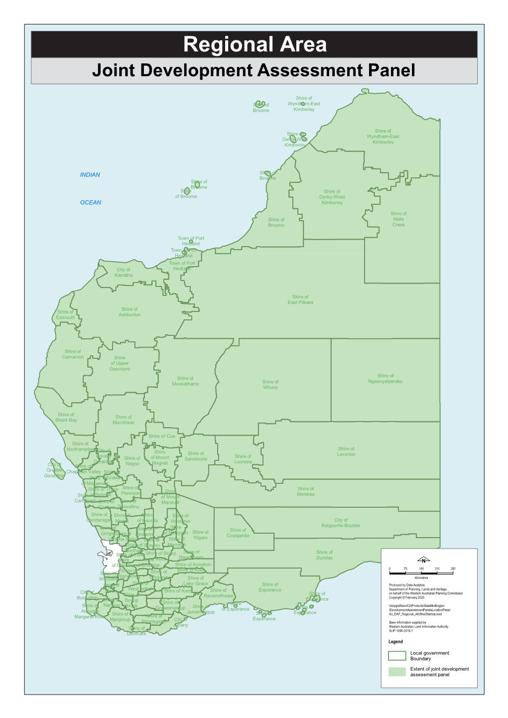 Map of Regional JDAP 1.0 MB