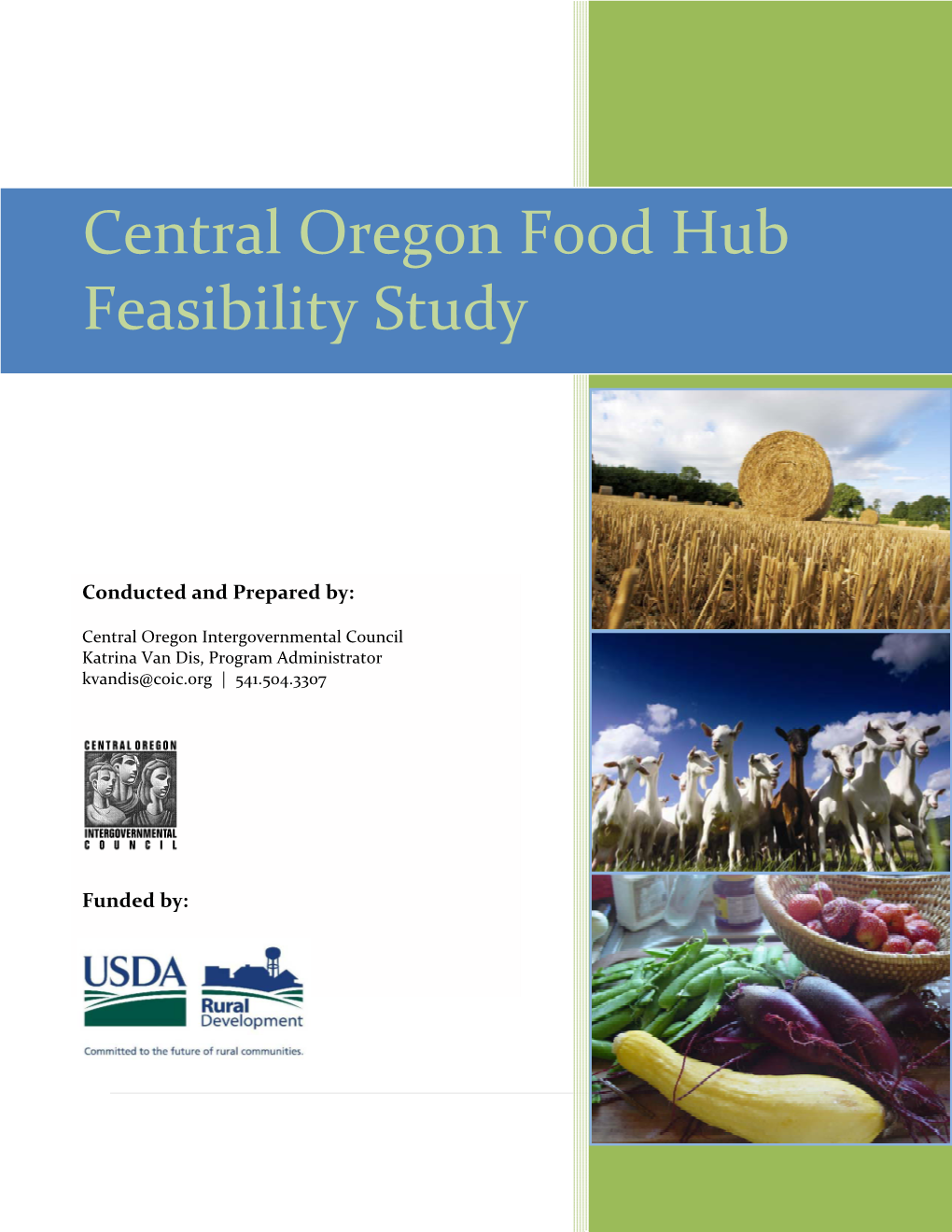 Central Oregon Food Hub Feasibility Study