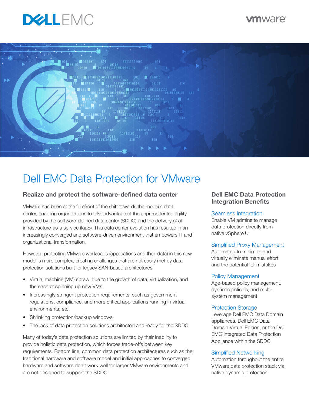 Dell EMC Data Protection for Vmware