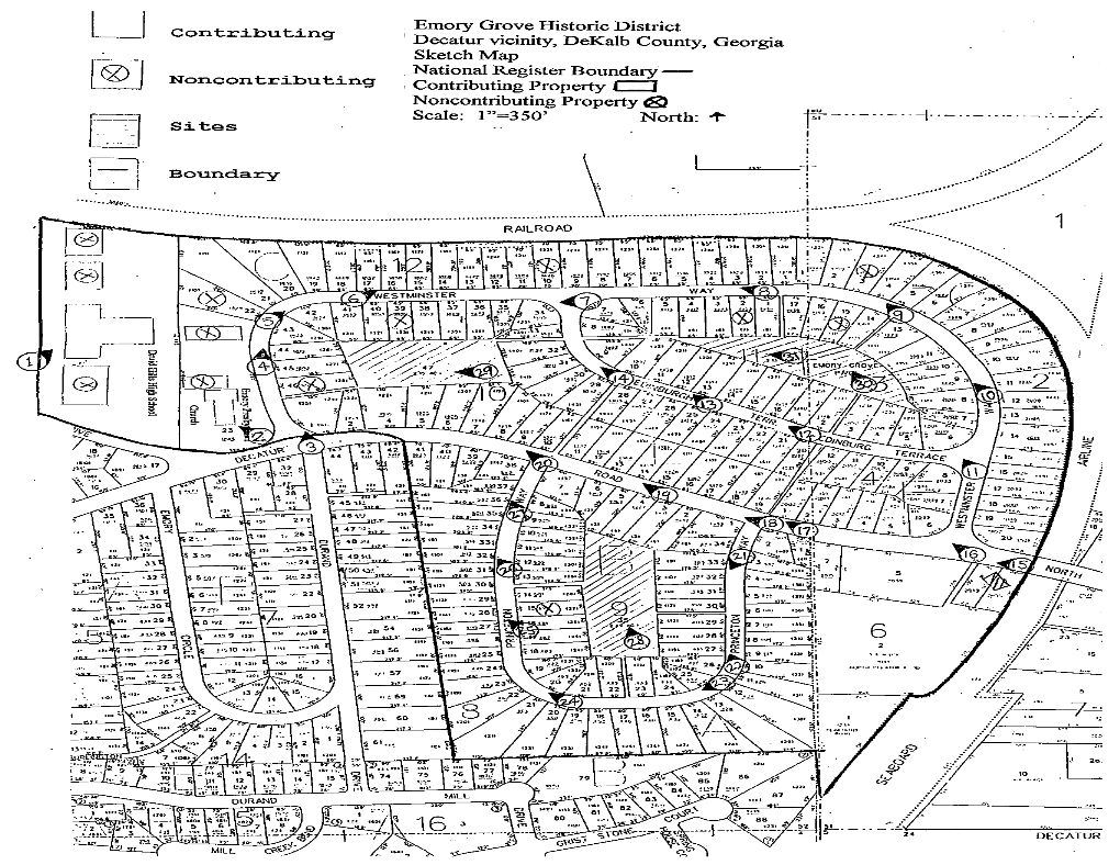 Sites LEJ Boundary • Emory Grove