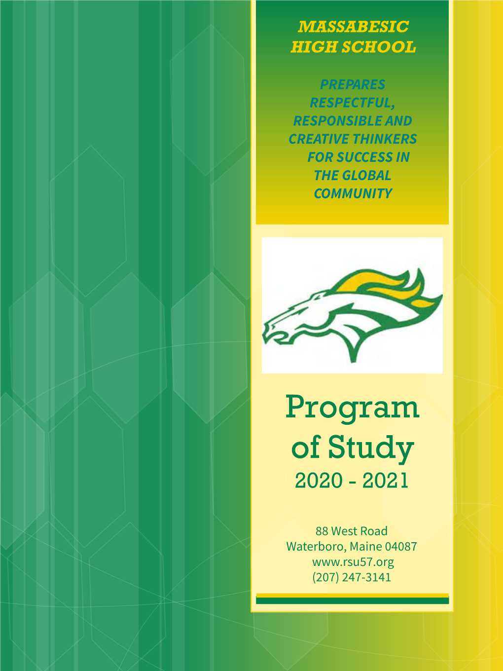 Program of Study 2020 - 2021