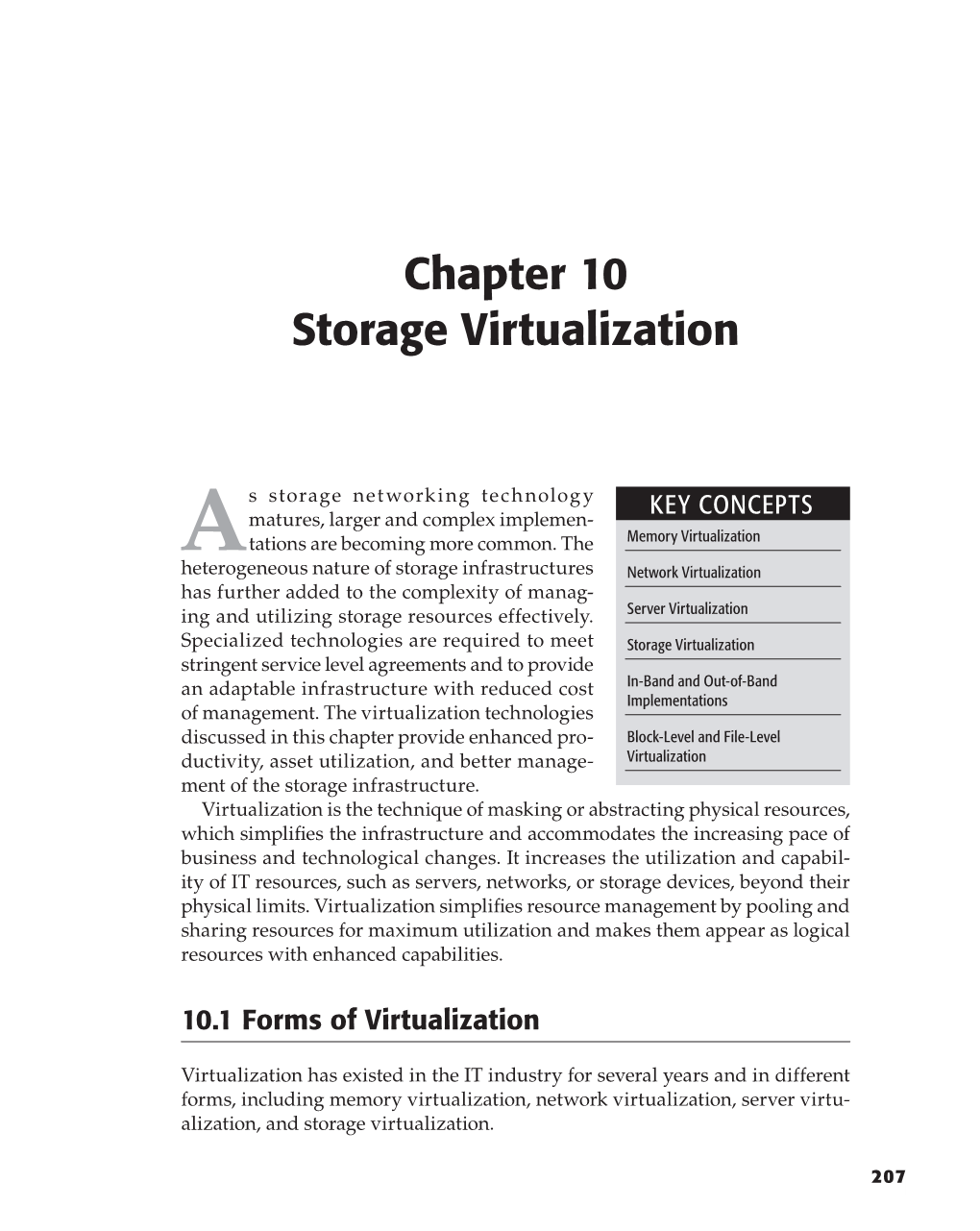 Chapter 10 Storage Virtualization