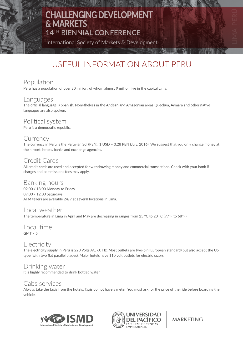 Useful Information About Peru