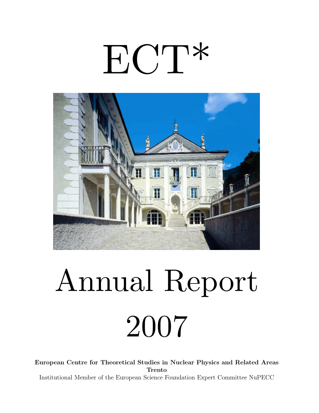 Annual Report 2007