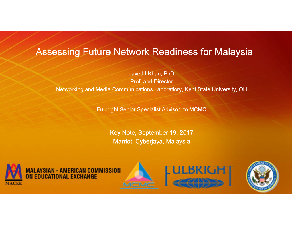 Assessing Future Network Readiness for Malaysia