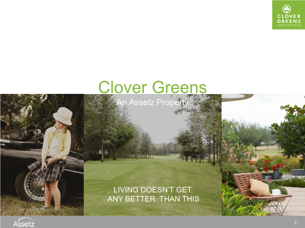 Clover Greens an Assetz Property