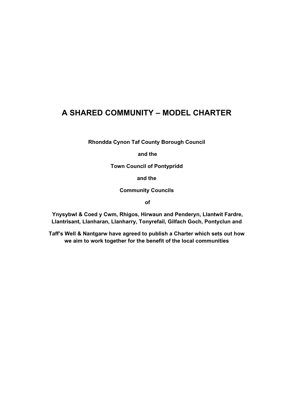 RCT and Community Councils Charter 2019