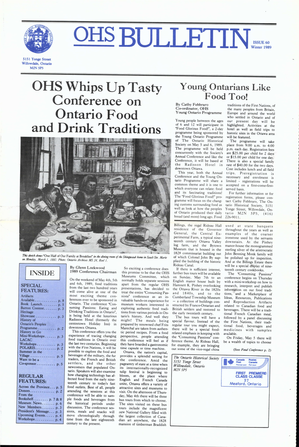 Ohs Bulletin 060 1989 Winter