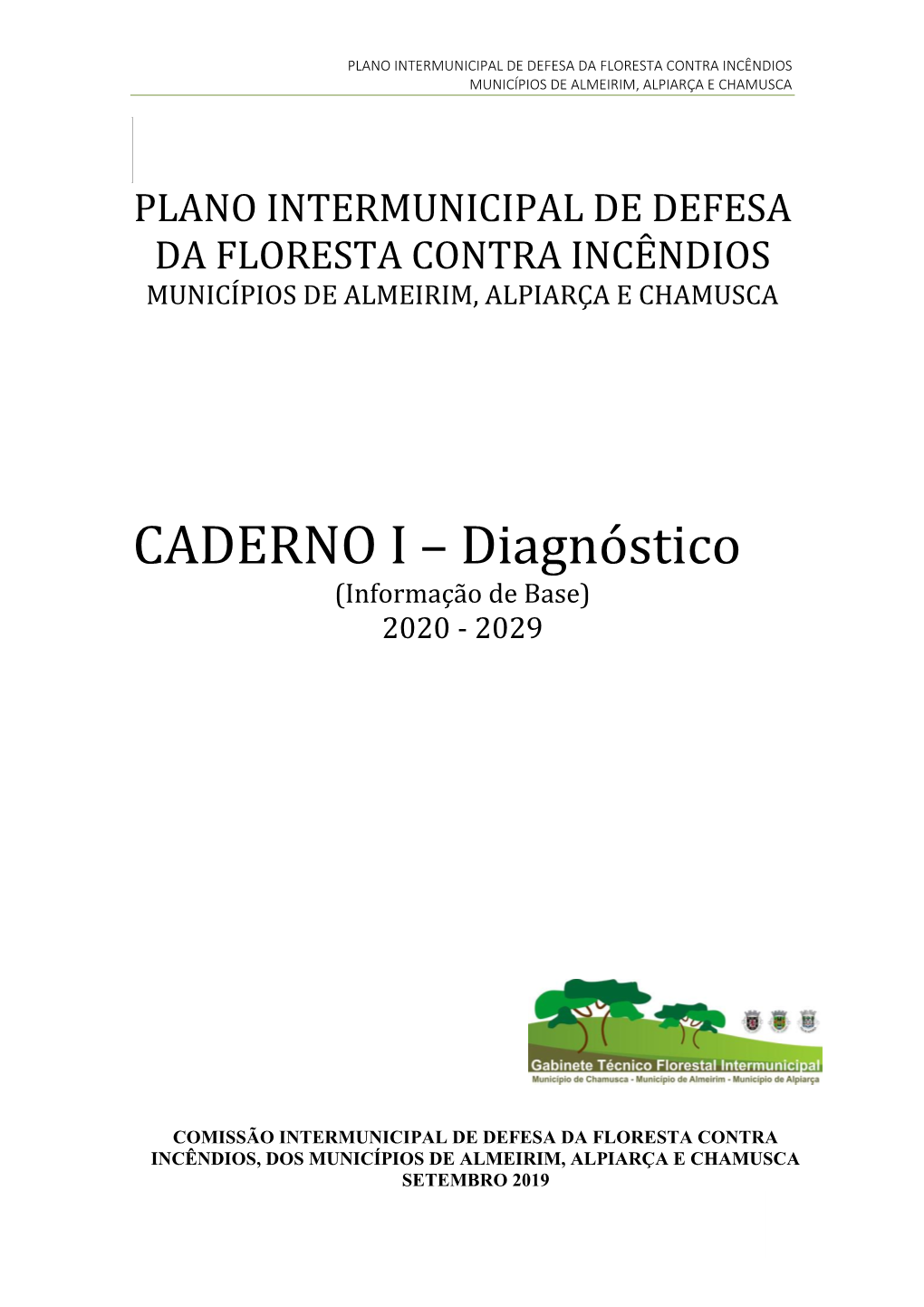 CADERNO I – Diagnóstico (Informação De Base) 2020 - 2029