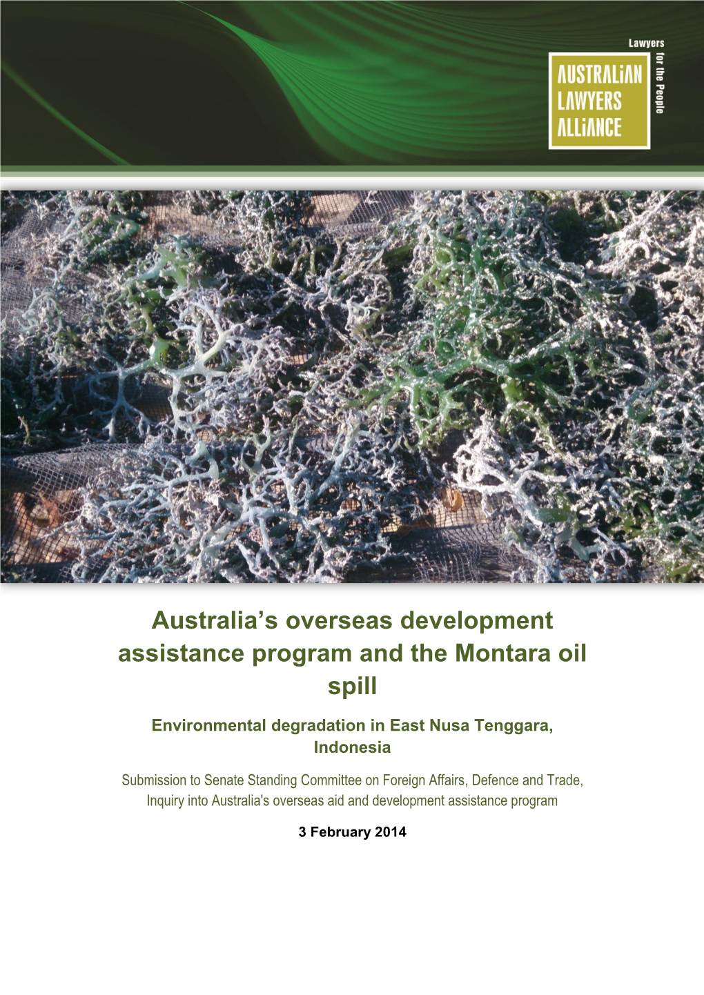 Australia's Overseas Development Assistance Program and The