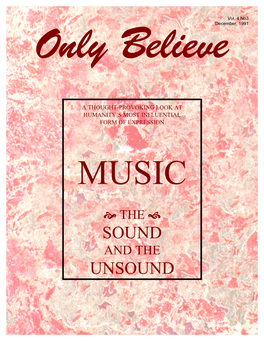 Sound Unsound