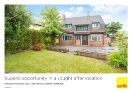 Superb Opportunity in a Sought After Location