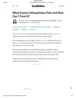 What Causes Infraspinatus Pain and How Can I Treat It?