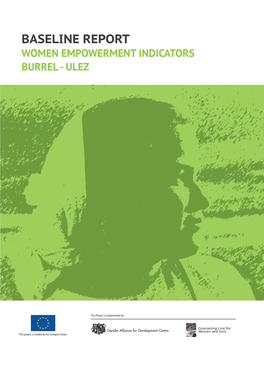Baseline Report Women Empowerment Indicators Burrel - Ulez