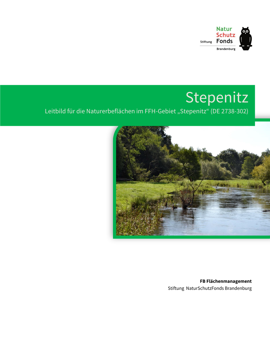 Stepenitz Leitbild Für Die Naturerbeflächen Im FFH-Gebiet „Stepenitz“ (DE 2738-302)